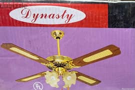 Classic Ceiling Fan with 4 Lights ( with Free 4 new LED lamps) 0