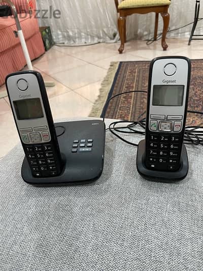 landline phone تليفون لاسلكي خط ارضي