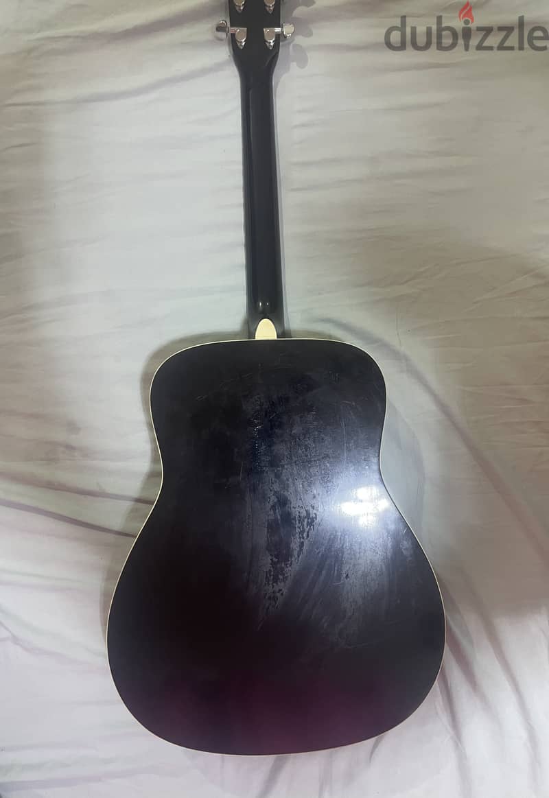 Yamaha F370 Full Size Acoustic Guitar in black gloss 1