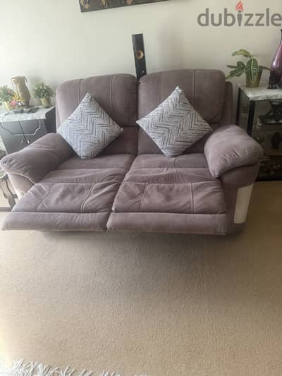 Double seater recliner