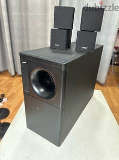 bose double cube speaker and subwoofer 0