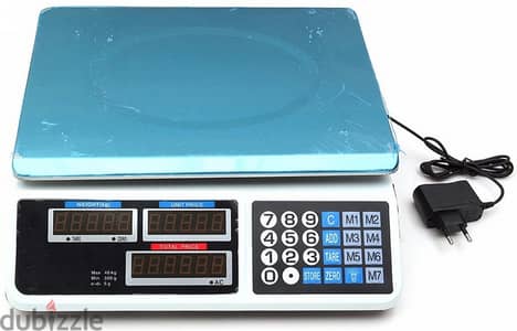 Electronic Price Computing Weighing Scale 40kg ميزان الكتروني