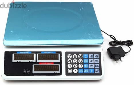 Electronic Price Computing Weighing Scale 40kg ميزان الكتروني