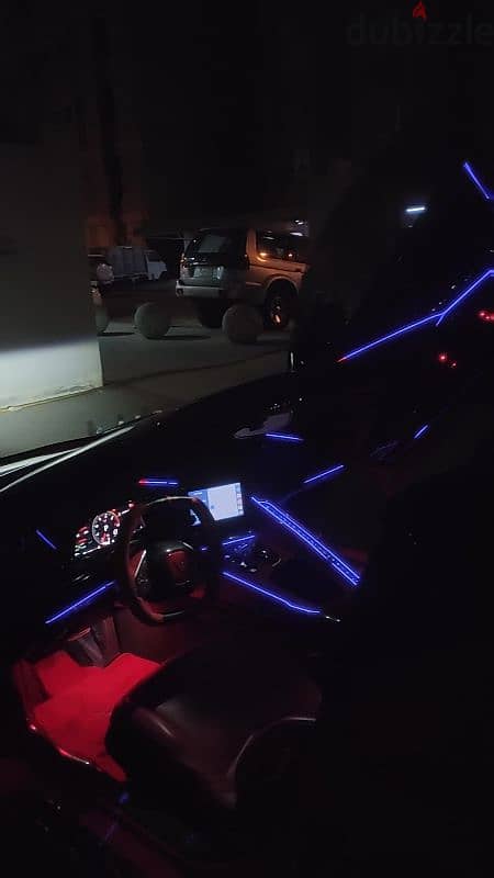 CAR INTERIOR RGB LED DESIGN  تصميم داخلي للسيارة بتقنية LED RGB 0