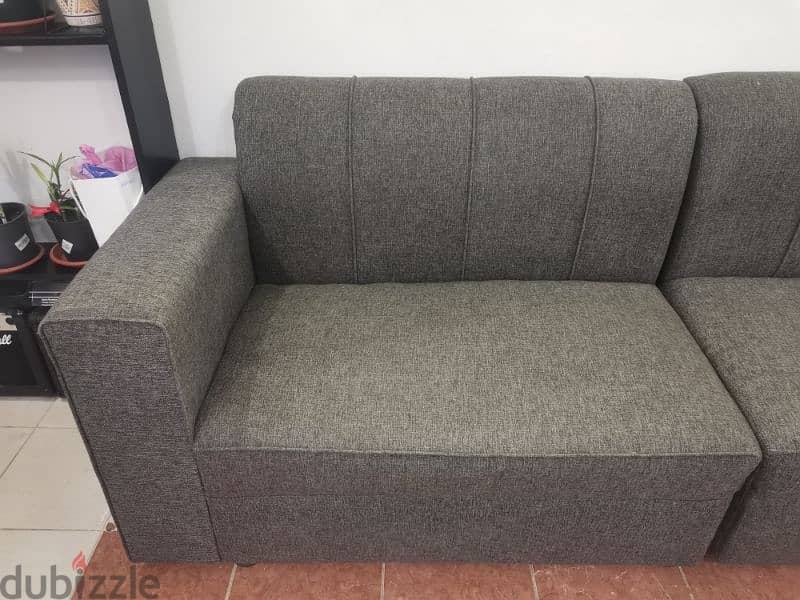 2pc 3 seater sofa and center table 1