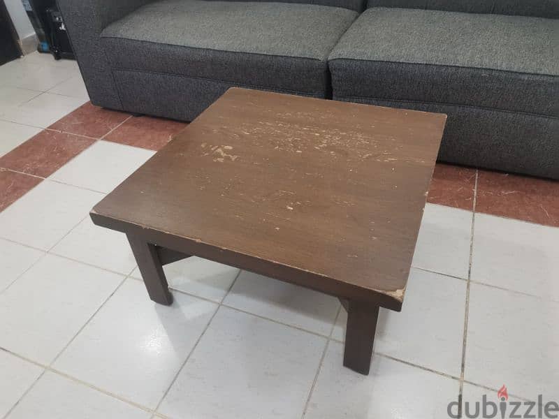 2pc 3 seater sofa and center table 4