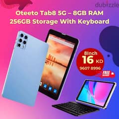 Oteeto Tab8 5G – Unmatched Speed And High-Quality Display Best 0