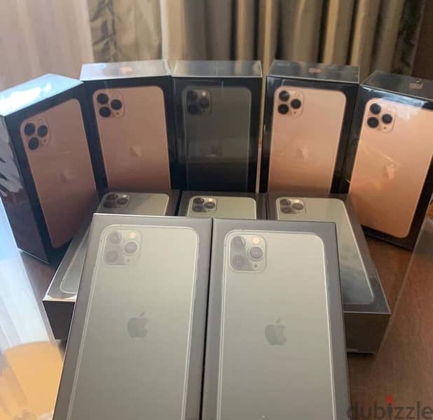 BRAND NEW APPLE IPHONE 11 PRO MAX 256GB NOW AVAILABLE!! 1