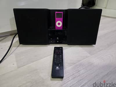 Logitech ipod docking speaker with remote for sale