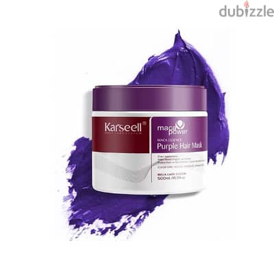 Karseell maca power Purple Hair Mask - 500ml