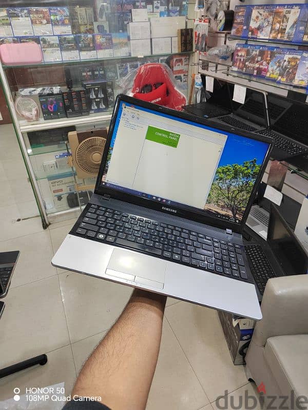 Samsung core i3 Ram 8 Hard 750 Nvidia card سامسونج حالة الزيرو جيل ٤ 4