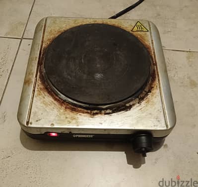 Princess hot plate for cooking