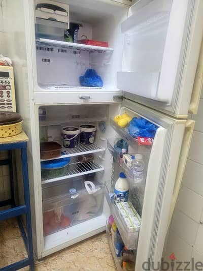 used Samsung fridge.