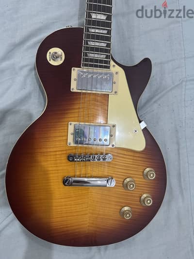 Electric guitar ( Gibson - Les paul - tabacco burst)