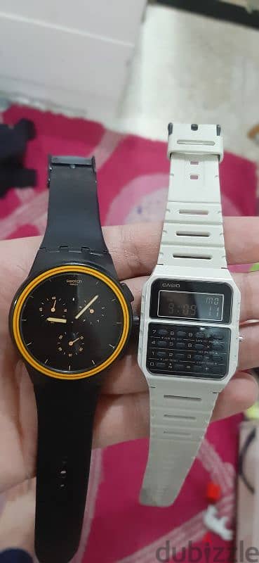 swatch & casio