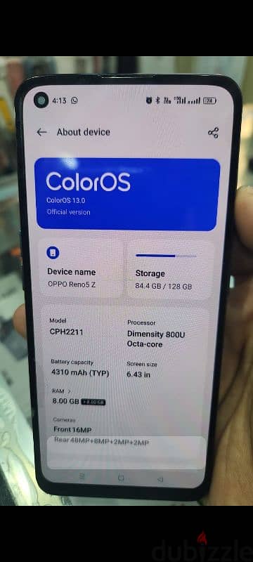 USED OPPO RENO 5Z 5G