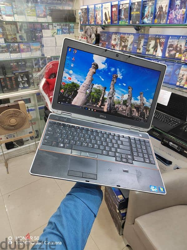 dell latitude E6520 core i7 Ram 8 Hard 256 ssd Nvidia Gt 2g ديل لتيود 2