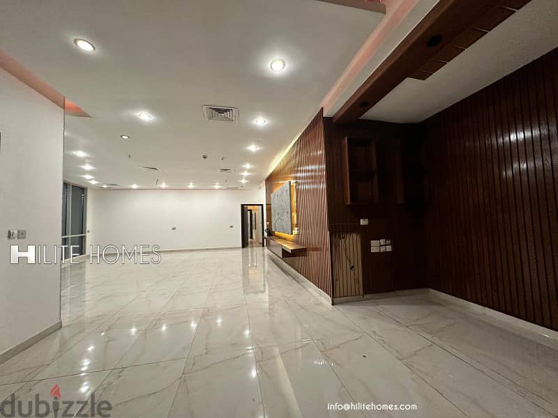 Three bedroom Seaview apartment for rent in Salmiya 2