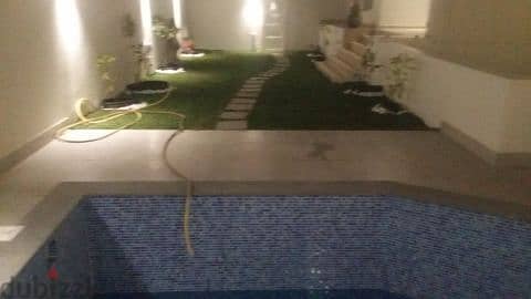 Villa with basment garden and swimming pool for rent in Abu Al Hasani 0