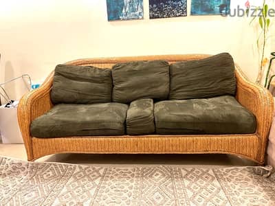 3 set Bamboo Sofa  for sale