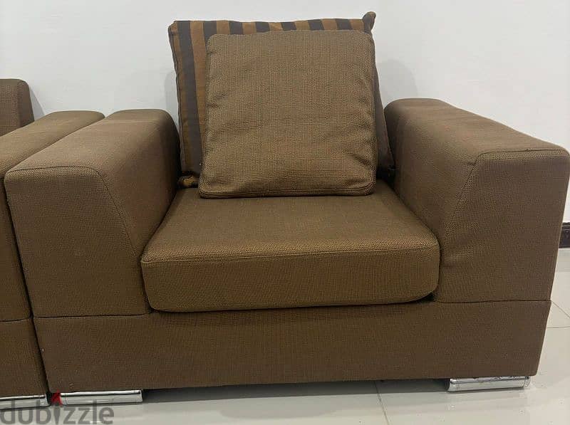 3 + 2 + 1 Seater Sofa Set from Safat Home For Sale 2