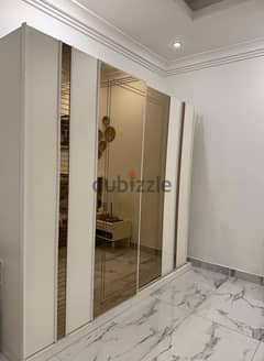 Sliding door wardrobe with mirror 0