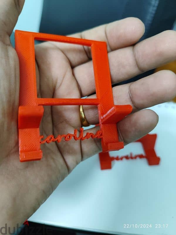 3d printed phone stand with name 2