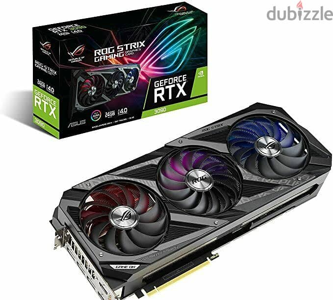 ASUS ROG Strix GeForce RTX 3090 OC 24GB GDDR6X Graphics Card 0