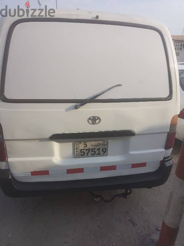 TOYOTA. . hiace van for sale 1