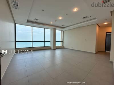 Sea view three bedroom apartment now available for rent in Salmiya