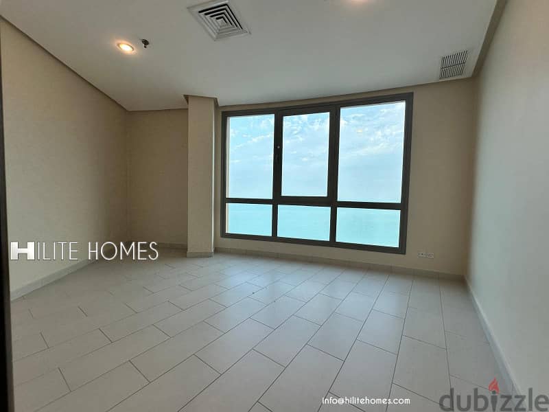 Sea view three bedroom apartment now available for rent in Salmiya 2