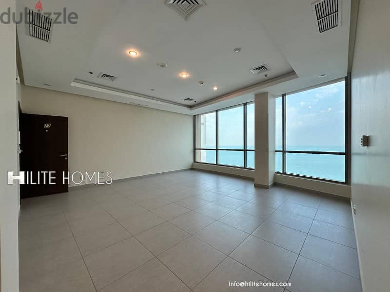 Sea view three bedroom apartment now available for rent in Salmiya 6