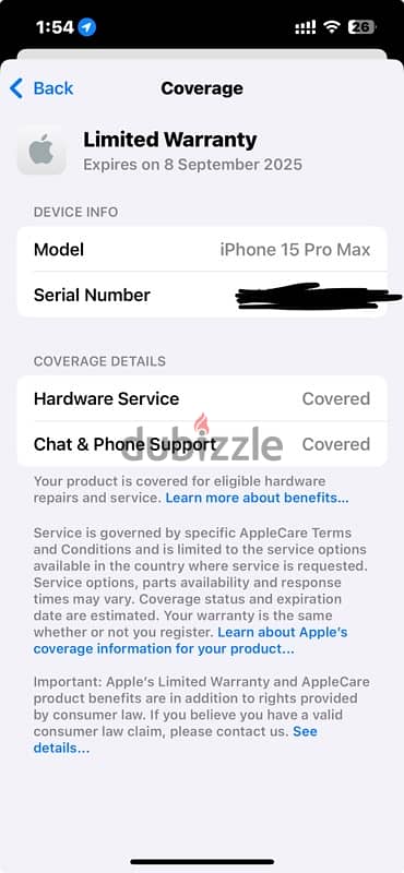 iPhone 15 pro max 512GB 100% 1