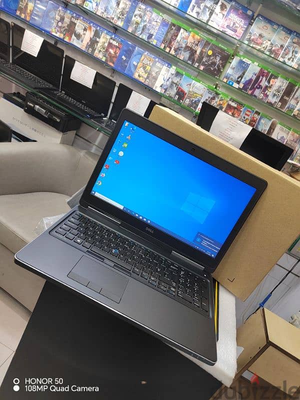 dell precision core i7 HQ 7 generation Ram 32 ddr4 2 Hard ssd ديل زيرو 5