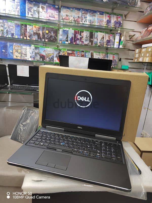 dell precision core i7 HQ 7 generation Ram 32 ddr4 2 Hard ssd ديل زيرو 7