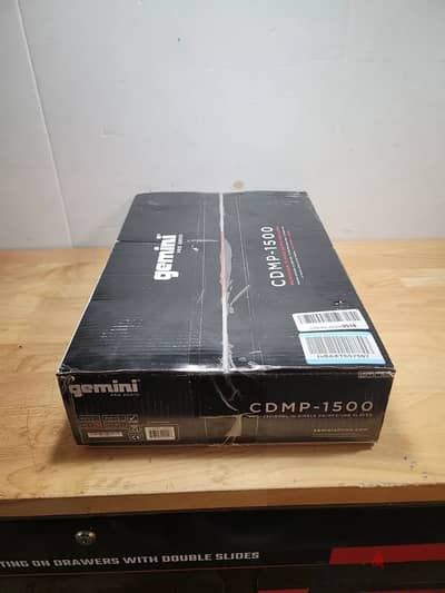 GEMINI - CDMP-1500 - 1U Single CD/MP3/USB Player