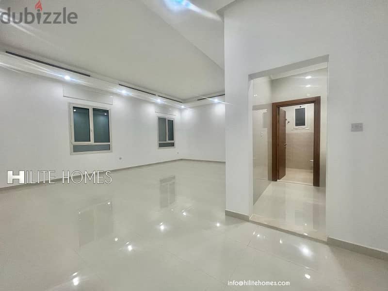 BRAND NEW THREE MASTER BEDROOM FLOOR FOR RENT IN AL SALAM AREA 2