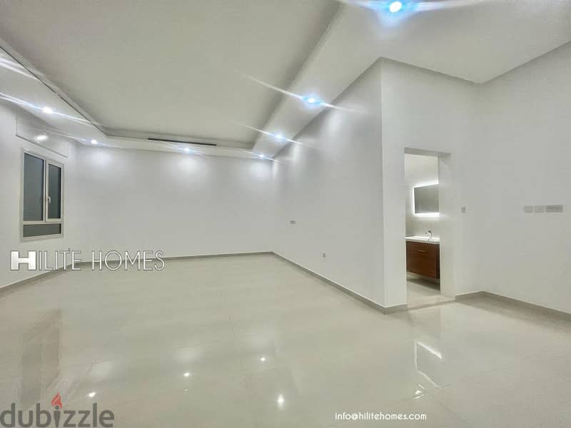 BRAND NEW THREE MASTER BEDROOM FLOOR FOR RENT IN AL SALAM AREA 6