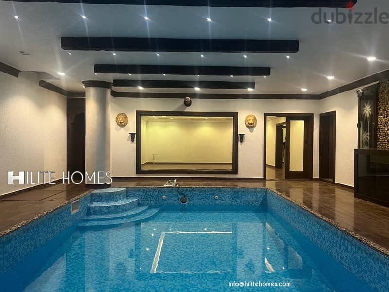 THREE BEDROOM APARTMENT WITH PRIVATE POOL FOR RENT IN SALWA 4