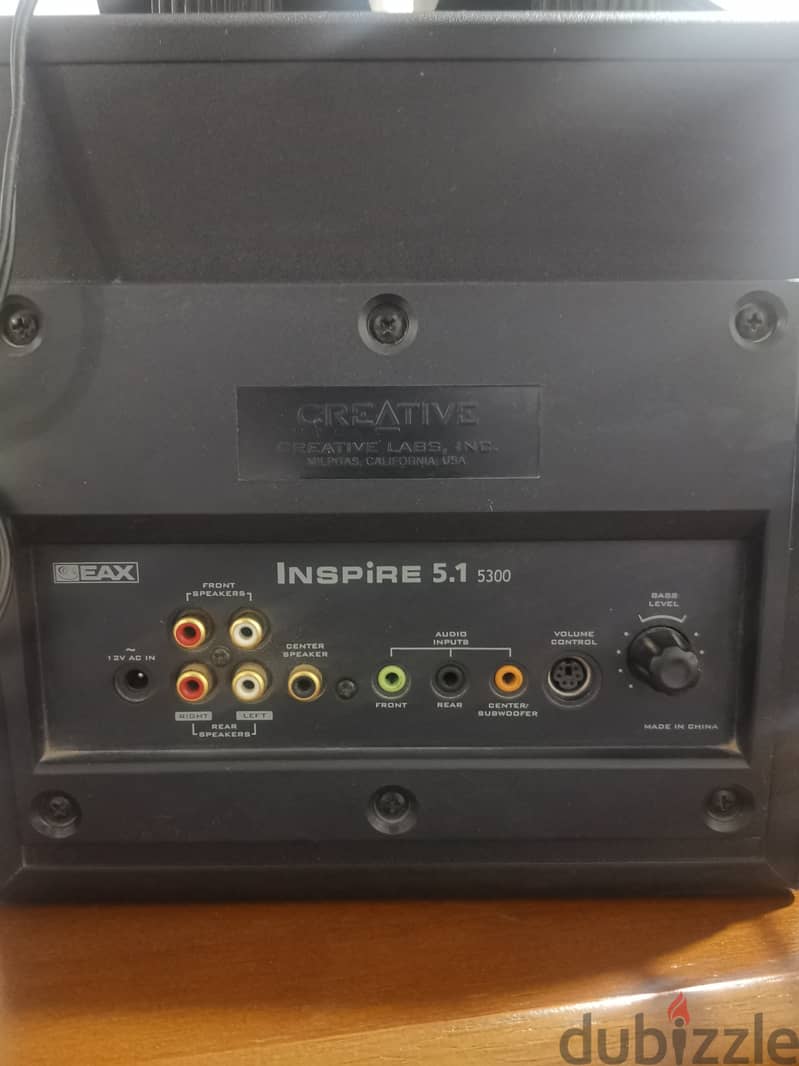 Creative Inspire 5300 5.1 speakers 1