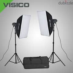 Visico VL300 plus studio softbox kit 0