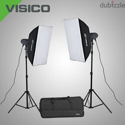 Visico VL300 plus studio softbox kit