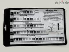 Piano and keyboard stickers NEW 0