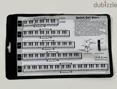 Piano and keyboard stickers NEW