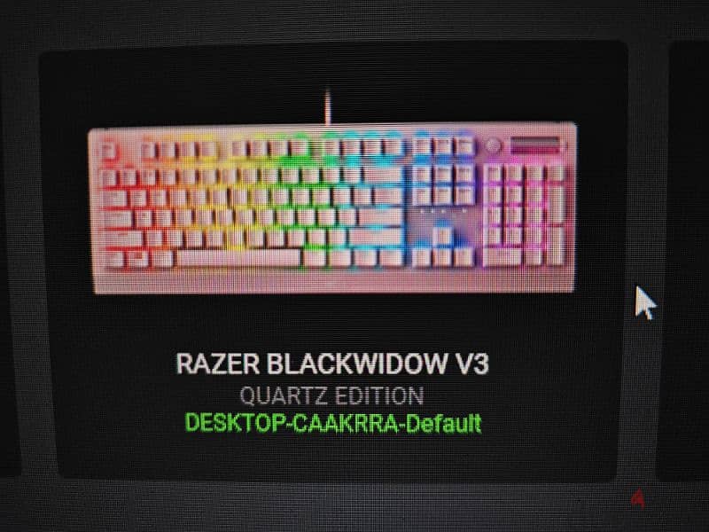 Razer Black Widow V3 Quartz Edition pink Keyboard 8