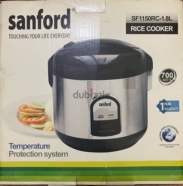 SANFORD RICE COOKER 1.8 LITRE 1