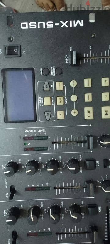 dj mixer with. u. s. b. player 4