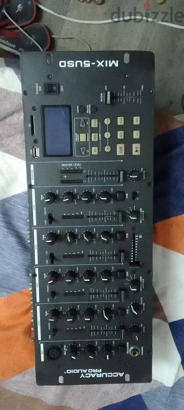 dj mixer with. u. s. b. player 5