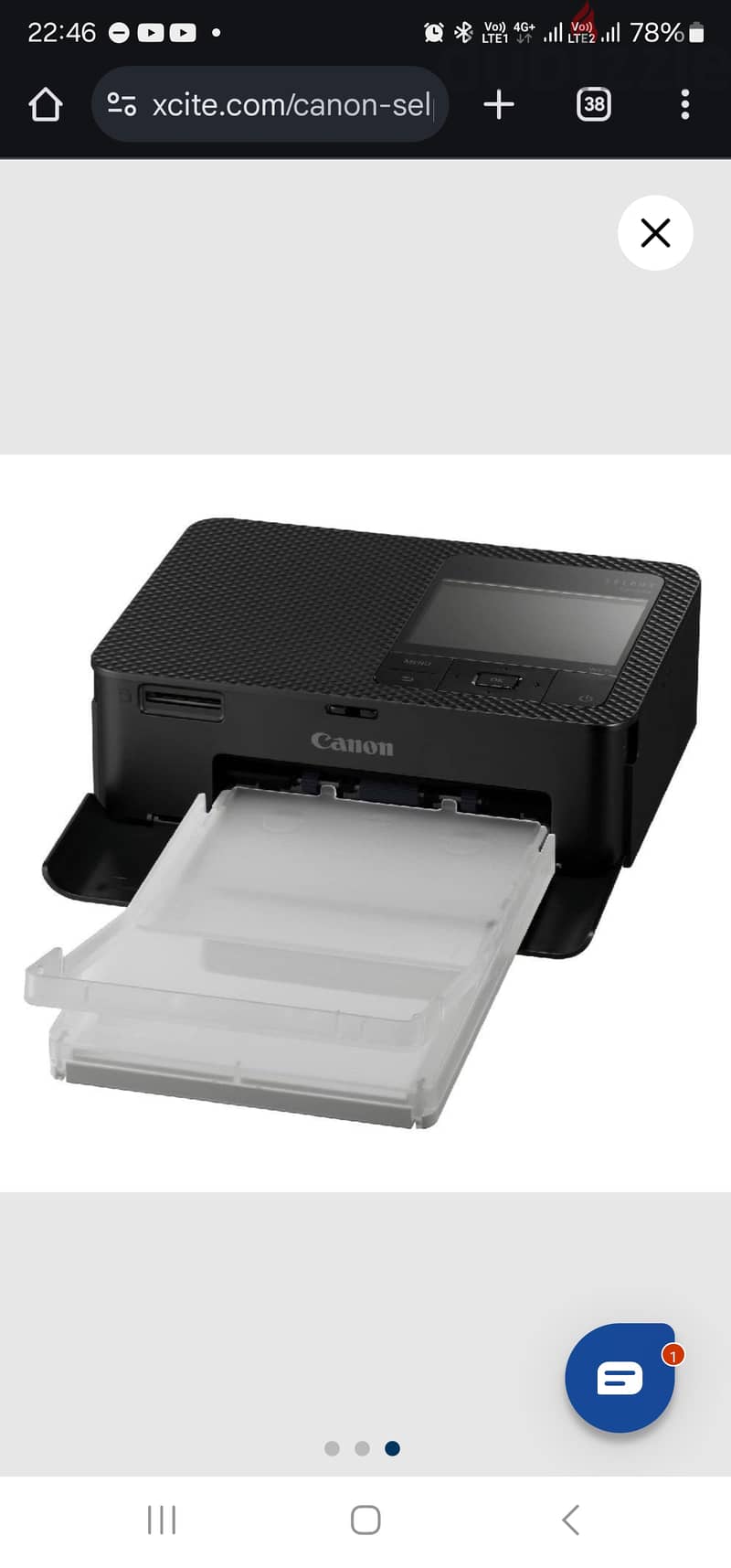 A Brand new canon photo printer for sale 4