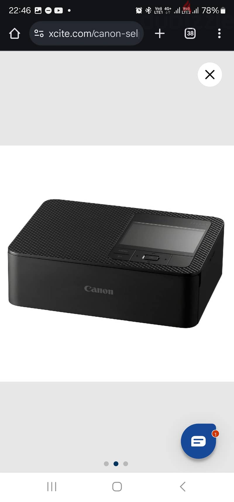 A Brand new canon photo printer for sale 9